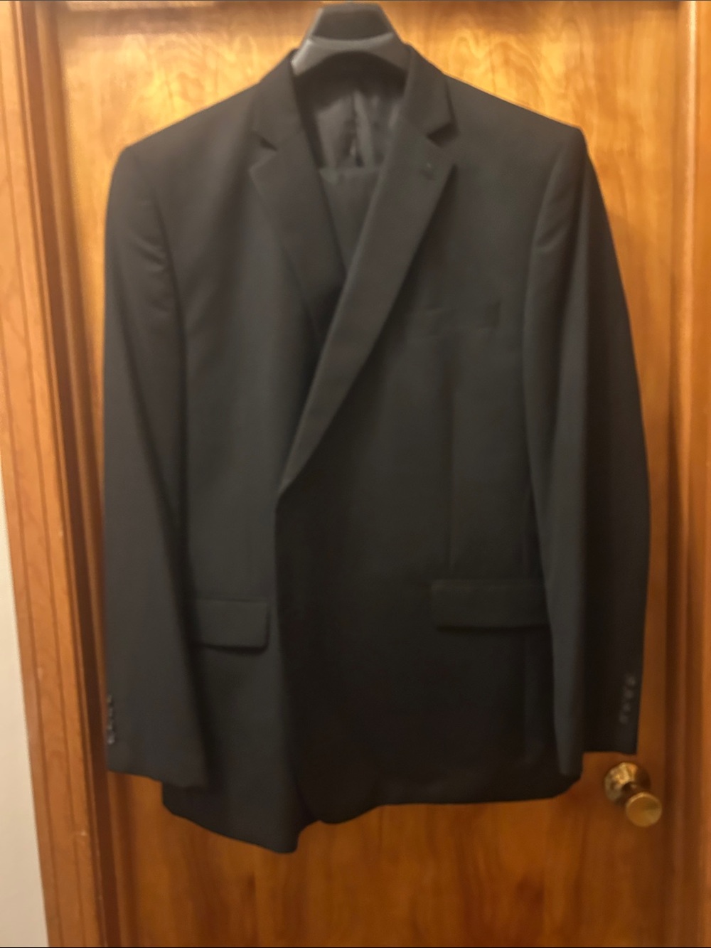 Stafford Black Men's Suit Jacket
